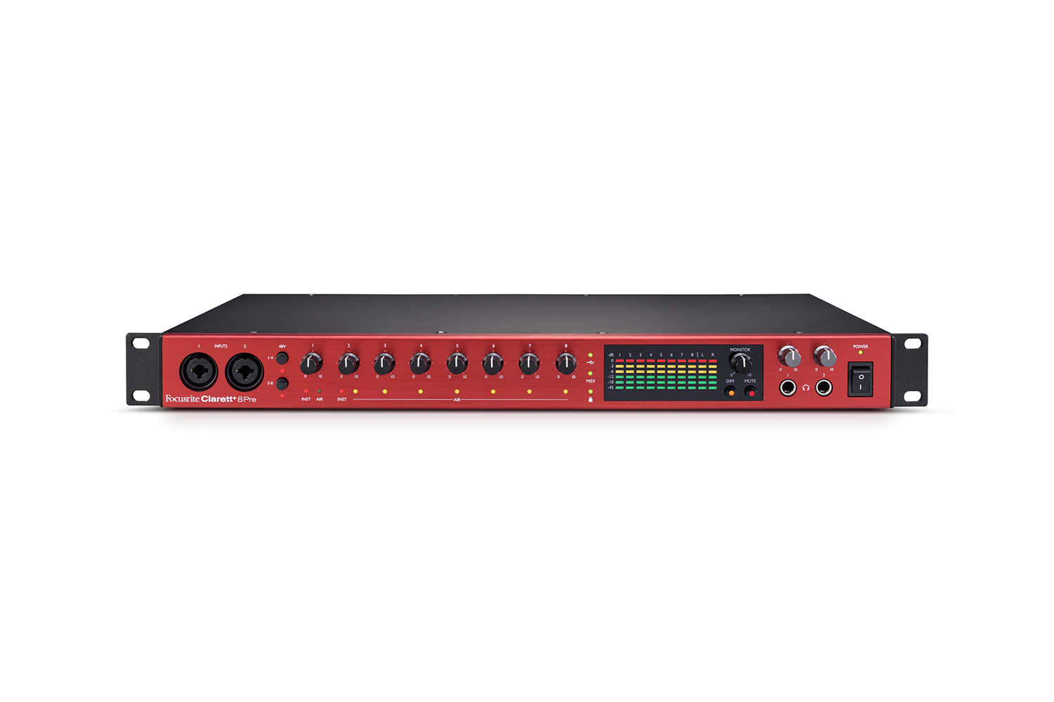 CMVictor - Interface Focusrite Clarett+ 8Pre