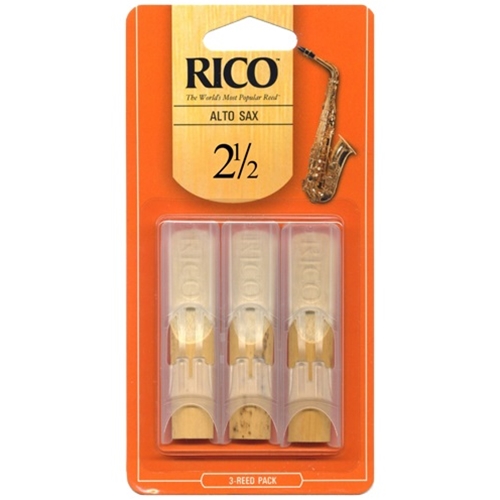 Rico - Boîte de 10 anches Rico Royal pour saxophone alto force 1.5 -  Accessoires instruments à vent - Rue du Commerce